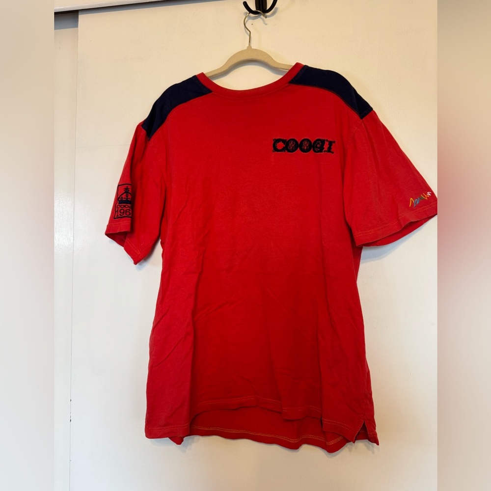 COOGI Red and Black Short Sleeve Tee